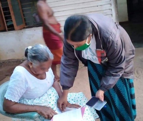 Providing relief to the people affected by the Covid 19 epidemic
